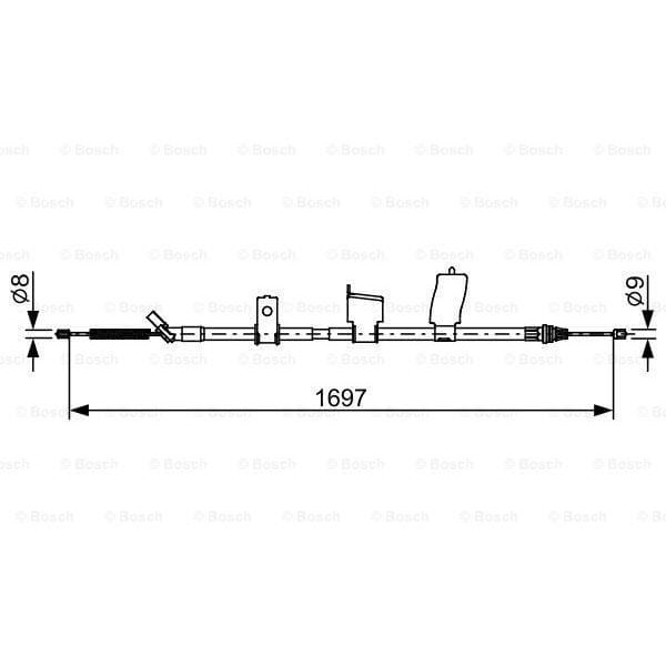BOSCH 1987482627 Fren Teli
