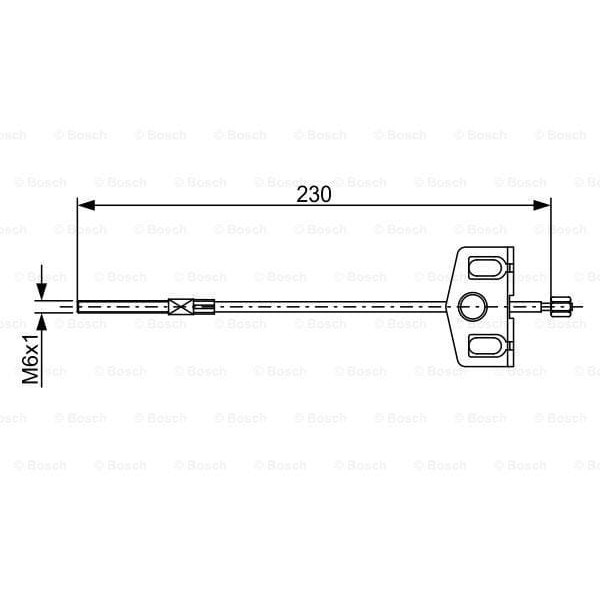BOSCH 1987482629 Fren Teli