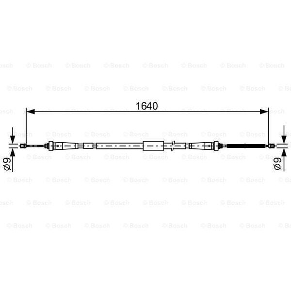 BOSCH 1987482638 Fren Teli 
