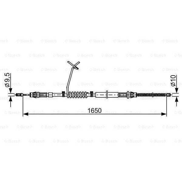 BOSCH 1987482712 Fren Teli 