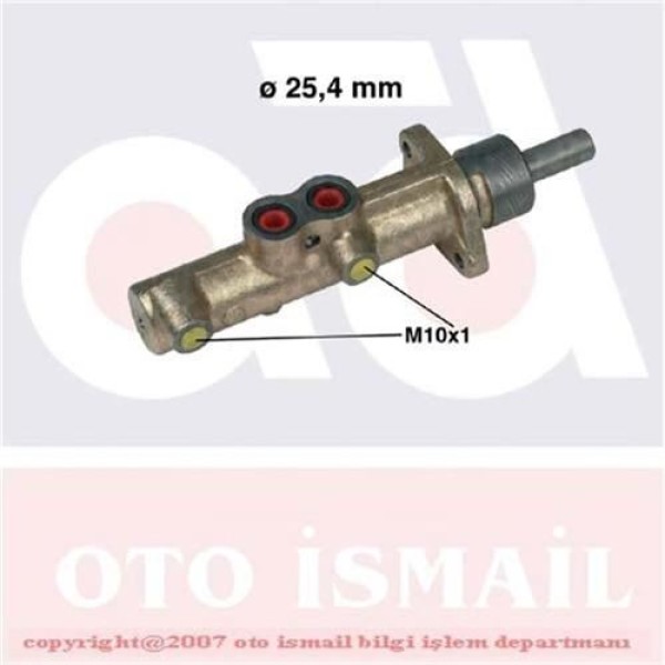 BOSCH F026003140 Fren Ana Merkezi Iveco Daily 35.10-35.13-38.13-40.13-50.13-70.13 25.4Mm