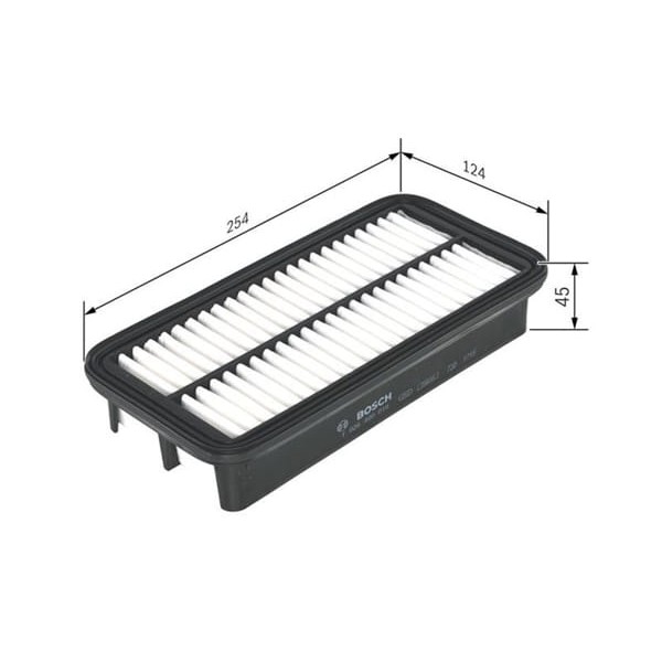 BOSCH F026400016 Hava Filtresi Getz 02-10 1.5 CRDI 