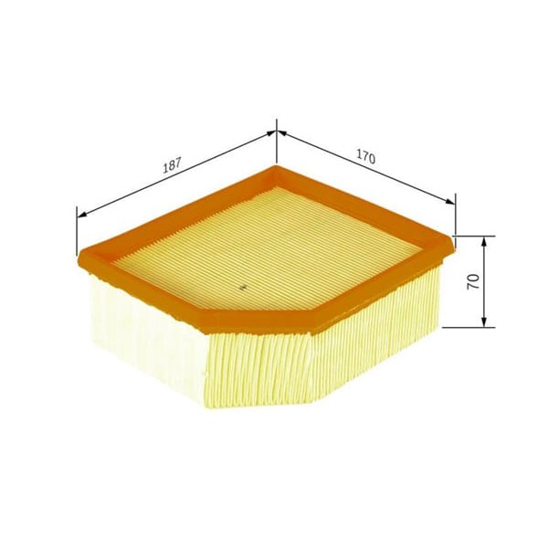 BOSCH F026400023 Hava Filtresi