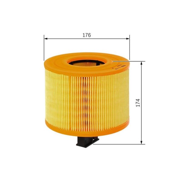 BOSCH F026400029 Hava Filtresi Bmw 3-Serisi 1-Serisi 5-Serisi X1