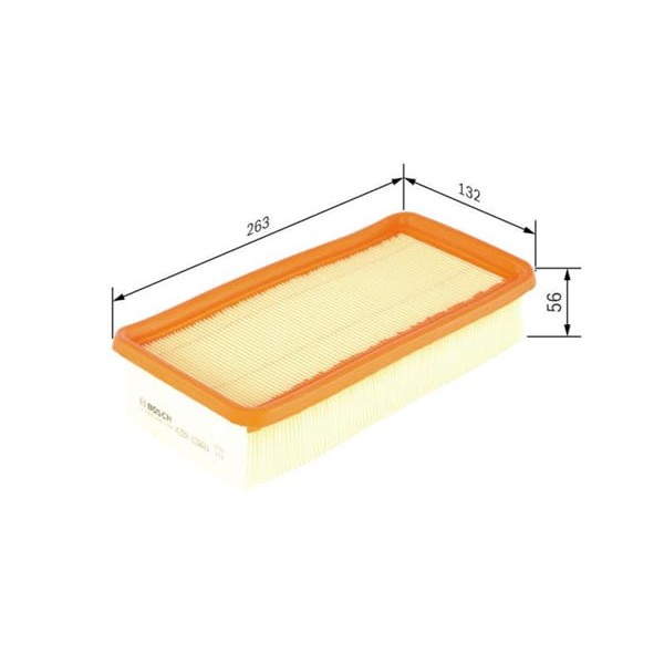 BOSCH F026400048 Hava Filtresi Accent Era 07-11 / Rio II 07- Benzinli
