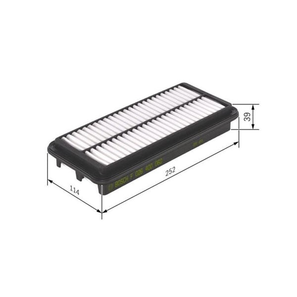 BOSCH F026400060 Hava Filtresi 