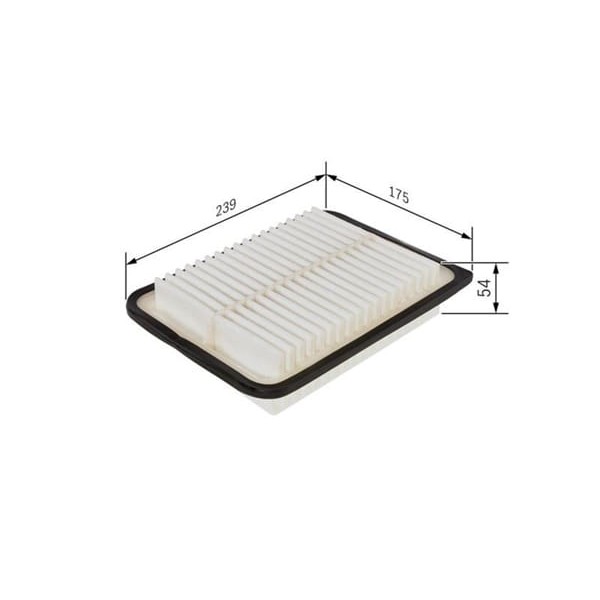 BOSCH F026400114 Hava Filtresi Corolla 07-11 Auris 07-11 Avensis 09-12 Rav4 1.3 1.4 1.6 Vvtı 1.5 1.8