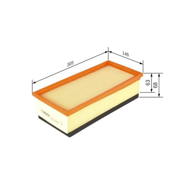 BOSCH F026400121 Hava Filtresi Avensis 06-09 2.0 D4D