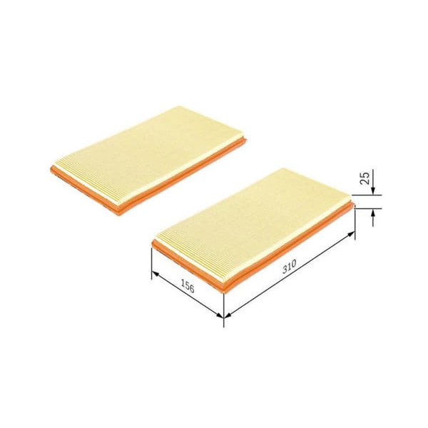 BOSCH F026400152 Hava Filtresi