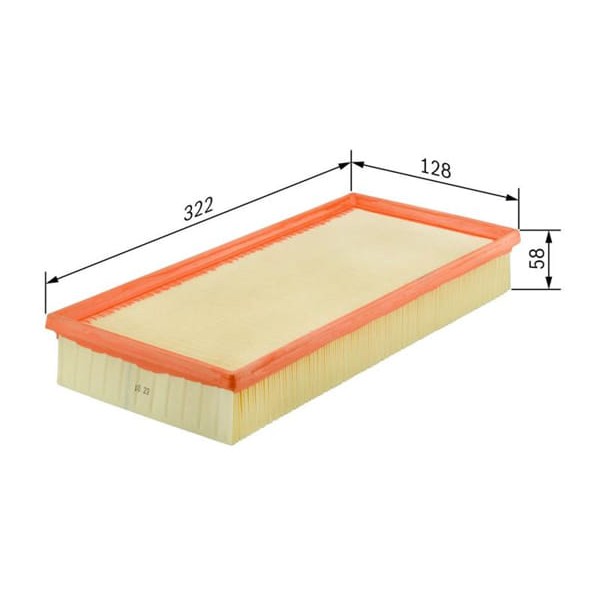 BOSCH F026400157 Hava Filtresi A4 A5 Q5 1.8 Tfsı 2.0 TDI 2.0 Tfsı 