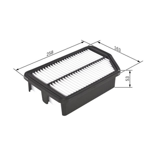 BOSCH F026400228 Hava Filtresi İ30 11- İx35 11-12 İ40 12- / Sportage 11-12 1.4 1.6 Gdı 1.7 CRDI 2.0 