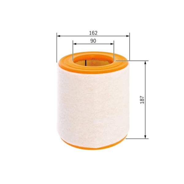 BOSCH F026400261 Hava Filtresi A6 A7 10- 2.8 Fsı 3.0 TDI 3.0 Tfsı 