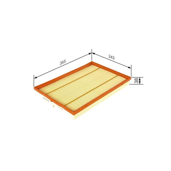 BOSCH F026400381 Hava Filtresi Bmw X5 E70 07-