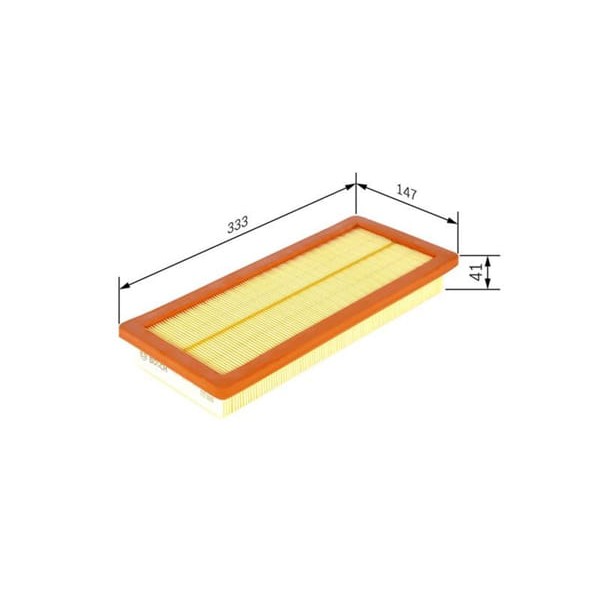 BOSCH F026400382 Hava Filtresi Fiorino 07- Qubo 08- / Bipper 08- / Nemo 08- 1.4 