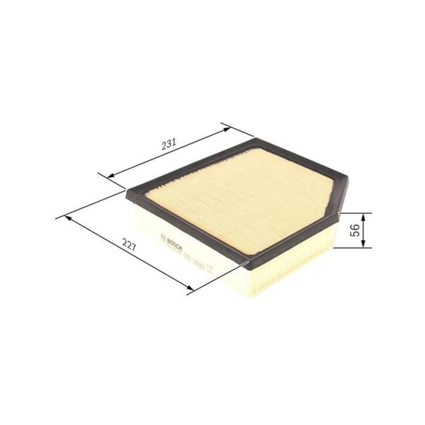 BOSCH F026400456 Hava Filtresi Rav4 06-11 2.2 D4D 