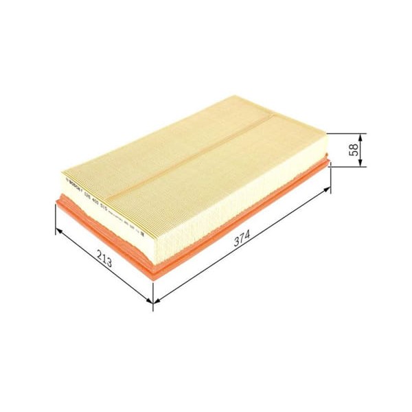 BOSCH F026400515 Hava Filtresi Passat 2.0TDI 14- 