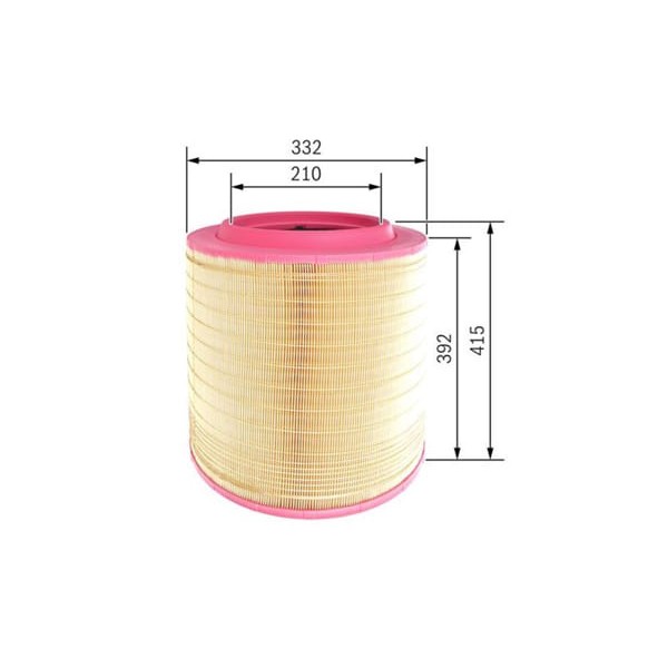 BOSCH F026400535 Hava Filtresi 