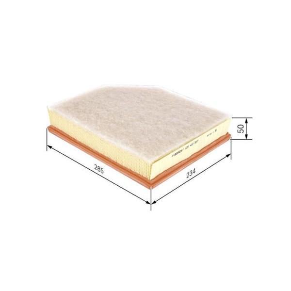 BOSCH F026400567 Hava Filtresi Volvo S90 16- V90 16- V60 18- Xc60 17- Xc90 15-