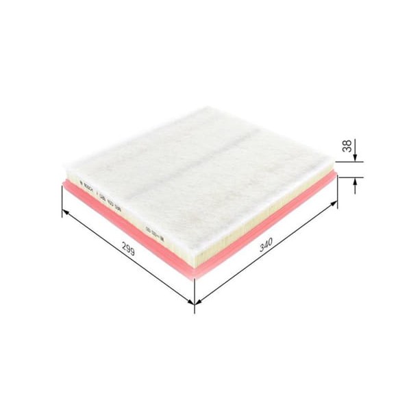 BOSCH F026400596 Hava Filtresi 