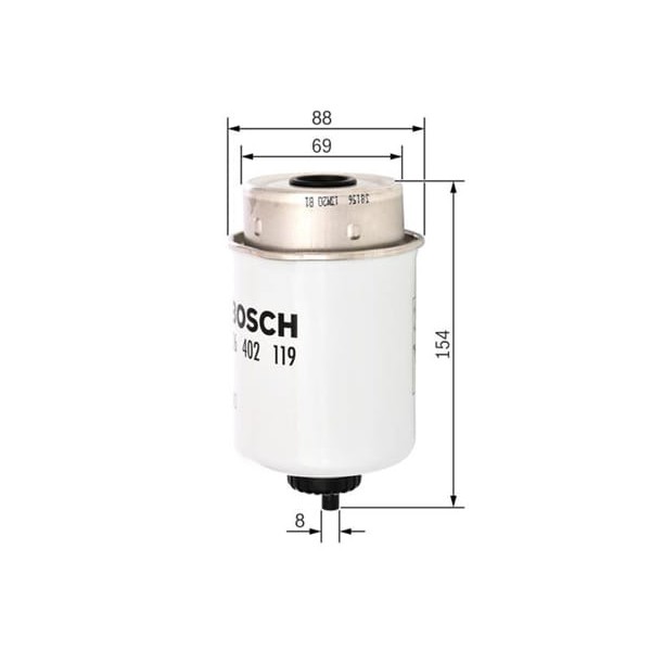 BOSCH F026402119 Dizel Filtre 