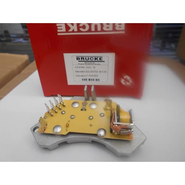BRUCKE 6441.78 Klima Kontrol Elemanı Partner Berlingo 1.9 2.0 HDI 106 306 406 Xsara