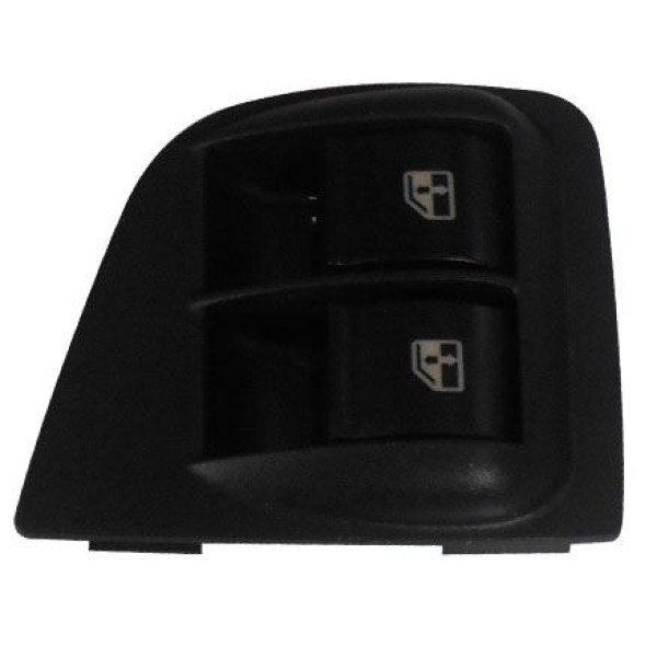 BRUCKE 735417033 Cam Açma Düğmesi Sol İç Siyah Doblo II 5 Fiş 