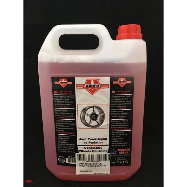 BORF 8697042001021 Jant Temizleyici Ve Parlatıcı 5Kg Börfh W