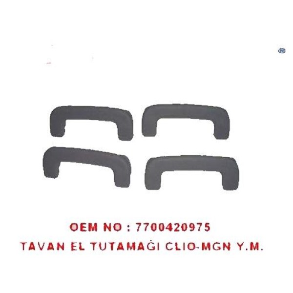 BARAN 39 Tavan El Tutamağı CLIO II Symbol CLIO Thalia Gri