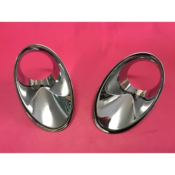 BARAN 91 Sis Far Çerçevesi Kapağı Nikelajı Takım Megane III 