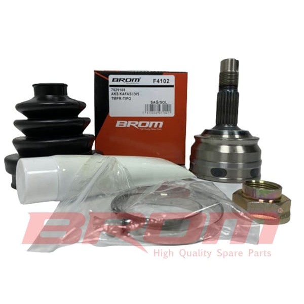 BROM F4102 Aks Kafası Dış Tempra-Tipo 1,4 1,6 Olcu : 22×20×46.8×127.5