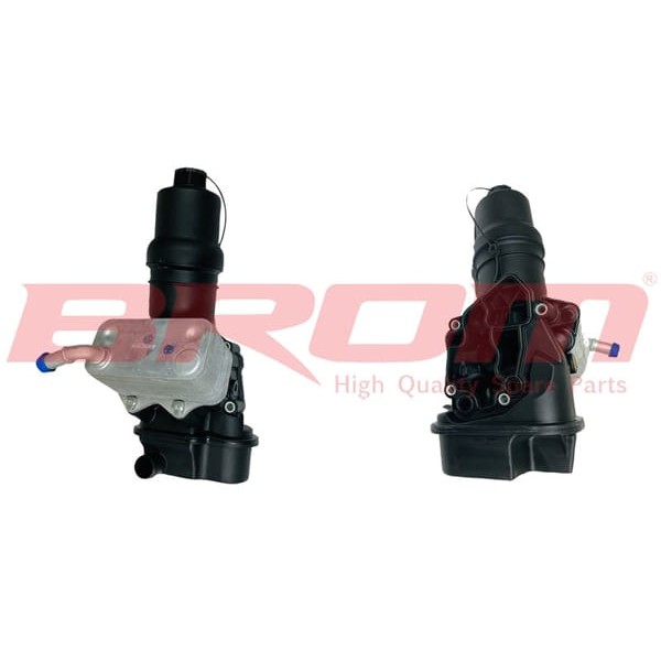 BROM VW5020 Yağ Soğutucusu Komple Golf5/6-Passat-Jetta-A3-A4-A6 2.0 Fsı - 2.0 Ts 