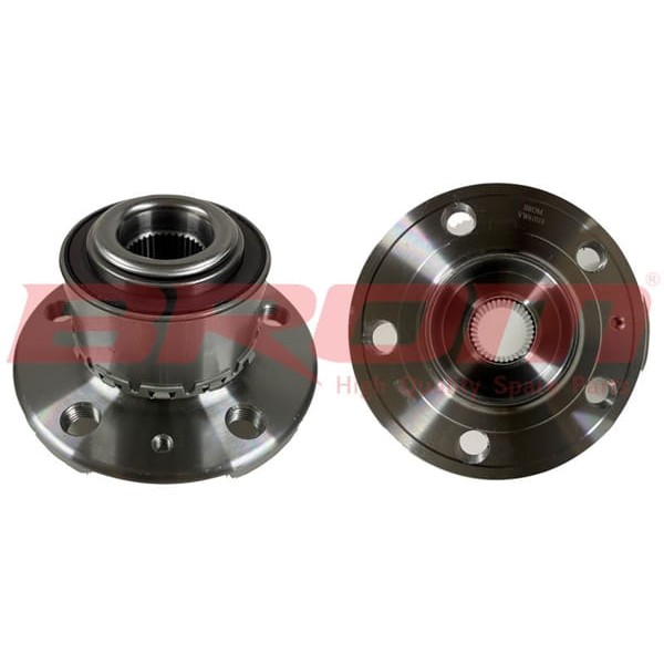 BROM VW61010 Ön Teker Poryası Rulmanlı Absli 5 Bijon A1-A2 02- -Cordoba IV-Ibiza III-IV-V-Toledo IV