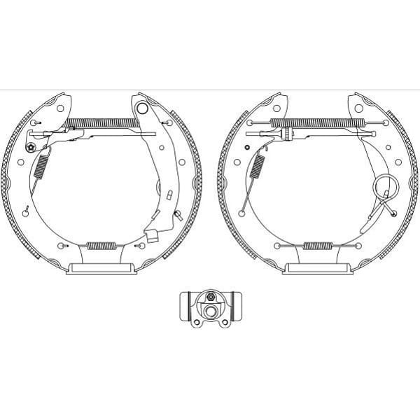 BESER 21137 Arka Balata Partner-Berlingo 97-08Megane-Scenic 98- (Papuçlu)