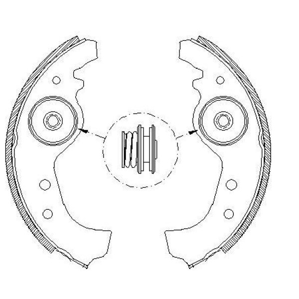 BESER 21168-P Arka Balata Doğan Kartal Şahinr12C15 Perçınlı
