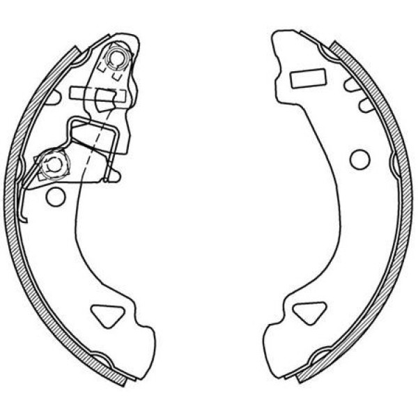 BESER 21250 Arka Balata Uno 70Panda 93-