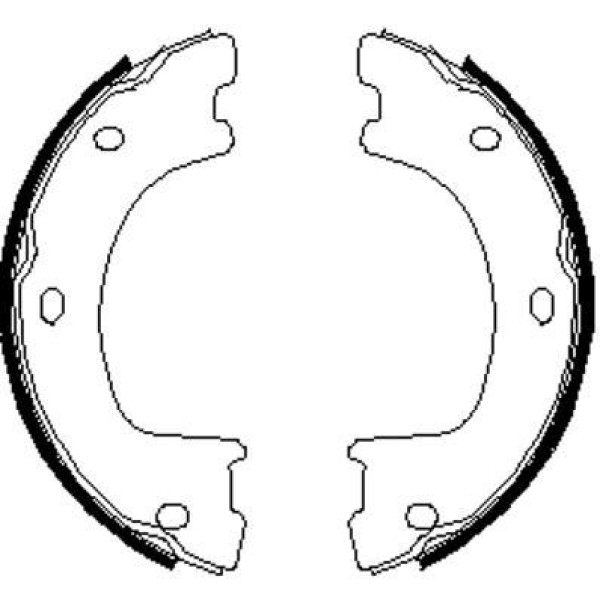 BESER 21560 El Fren Balatası Volt 06- CrafterSprinter 06- 