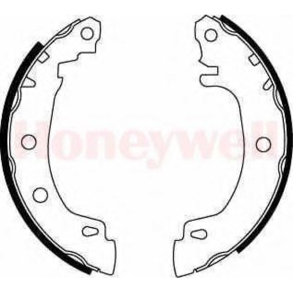 BESER BS21252 Kampana Balata Megane 1.4 1.6 1.8 1.9D 1.9Dtı 2.0 96-03 203×39