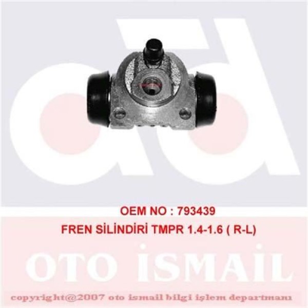 CIFAM 101-253 Fren Silindiri Tempra 90- Tipo / Dedra 89-99 Delta 93- 19Mm 