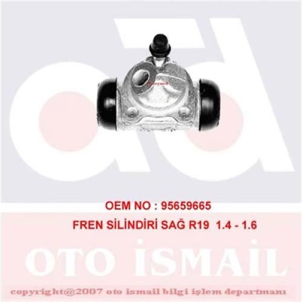 CIFAM 101-600 Fren Silindiri Sağ R19 19,05Mm 