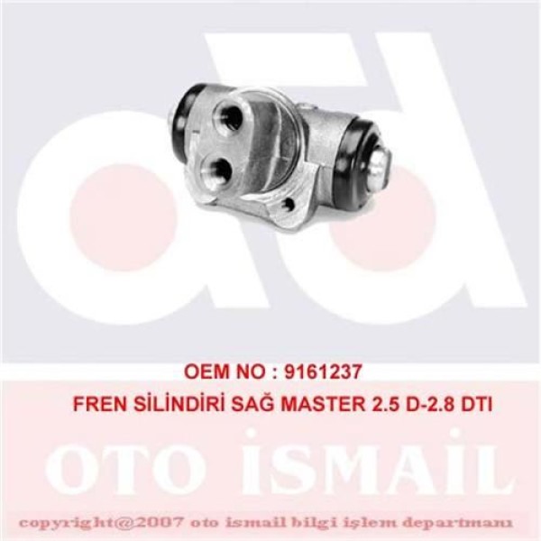CIFAM 101-815 Fren Silindiri Sağ Master II 98- / Movano A 98- 23,81Mm