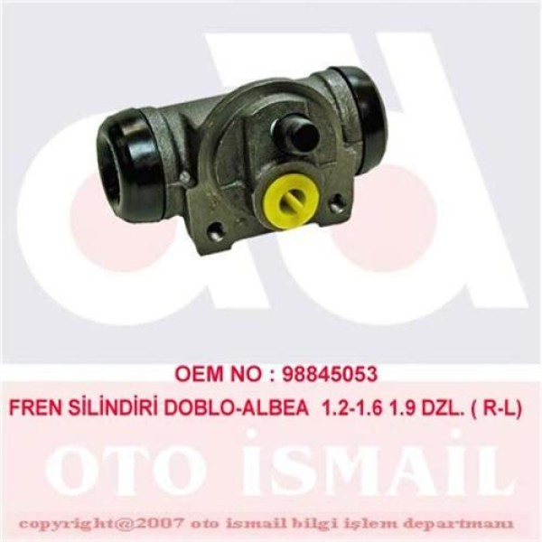 CIFAM 101-820 Fren Silindiri Doblo 01- 20.6Mm