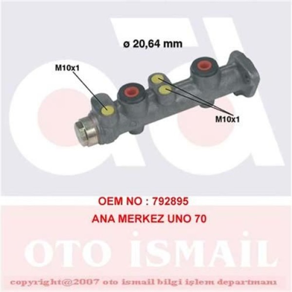 CIFAM 202-66 Fren Ana Merkezi Uno 20,64 Mm 
