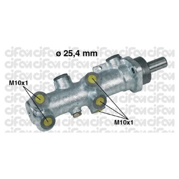 CIFAM 202-239 Fren Ana Merkezi 18Q Ducato 94-02 / Boxer 94-02 / Jumper 94-02 Abssız 25,4 Mm