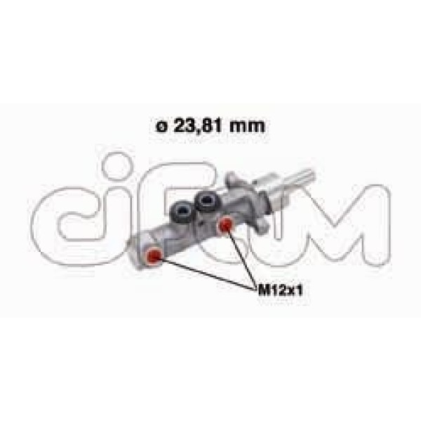 CIFAM 202-572 Fren Ana Merkezi Master II / Movano Bosch Tipi 23,81Mm