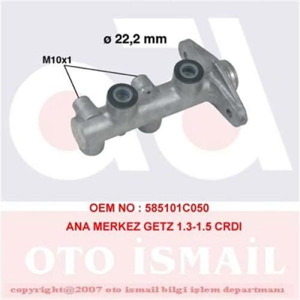 CIFAM 202-649 Fren Ana Merkezi Getz 00-10 22,2Mm