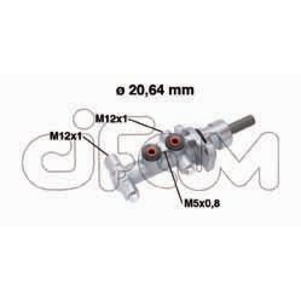 CIFAM 202-768 Fren Ana Merkezi Trafic II 01- / Vivaro A 01- 20,64Mm 