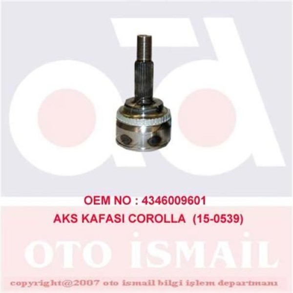 CIFAM 606-539 Aks Kafası Corolla 1.4 1.6 02-150539 