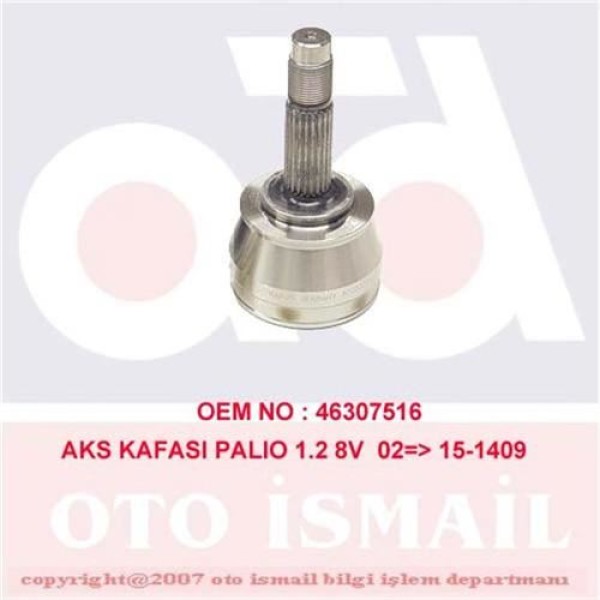 CIFAM 607-409 Aks Kafası Dış Palio Albea 04- 1.2 8V 