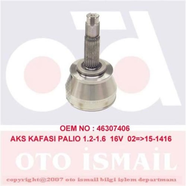 CIFAM 607-416 Aks Kafası Dış Palio Albea 02- 1.2 1.6 16V 