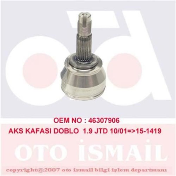 CIFAM 607-419 Aks Kafası Dış Abssız Albea 03- Doblo 03- 1.3 Jtd 1.9 Jtd 